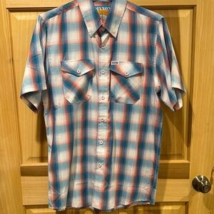 DixxonMen's Blue and Red Plaid Shirt